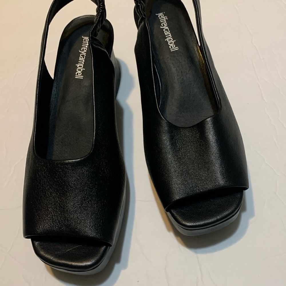 Jeffrey Campbell Extendo sling back sandals